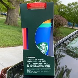 Starbucks color changing cups pack